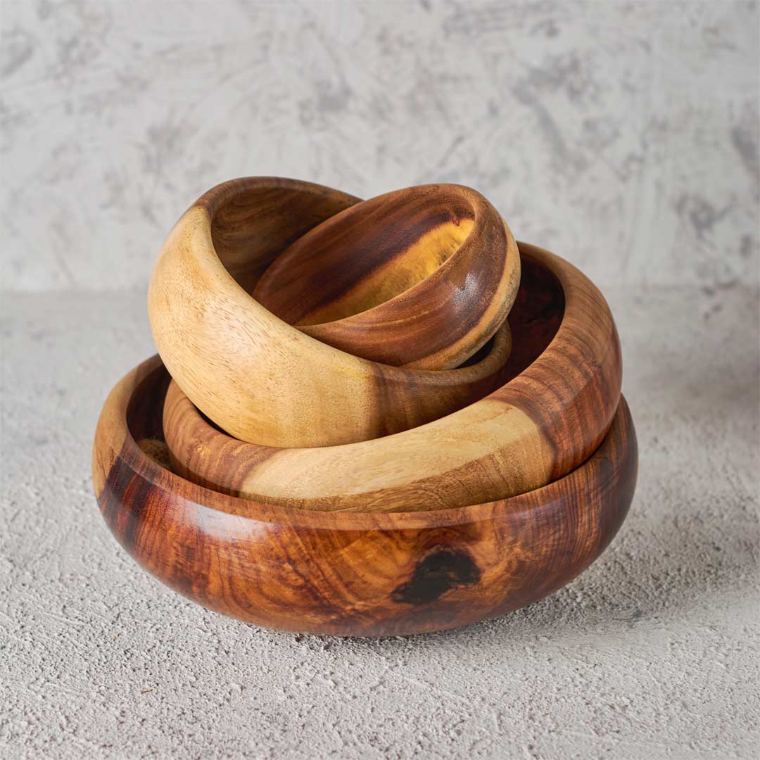 Wooden bowl | Salad | Snacks | Cold & Hot