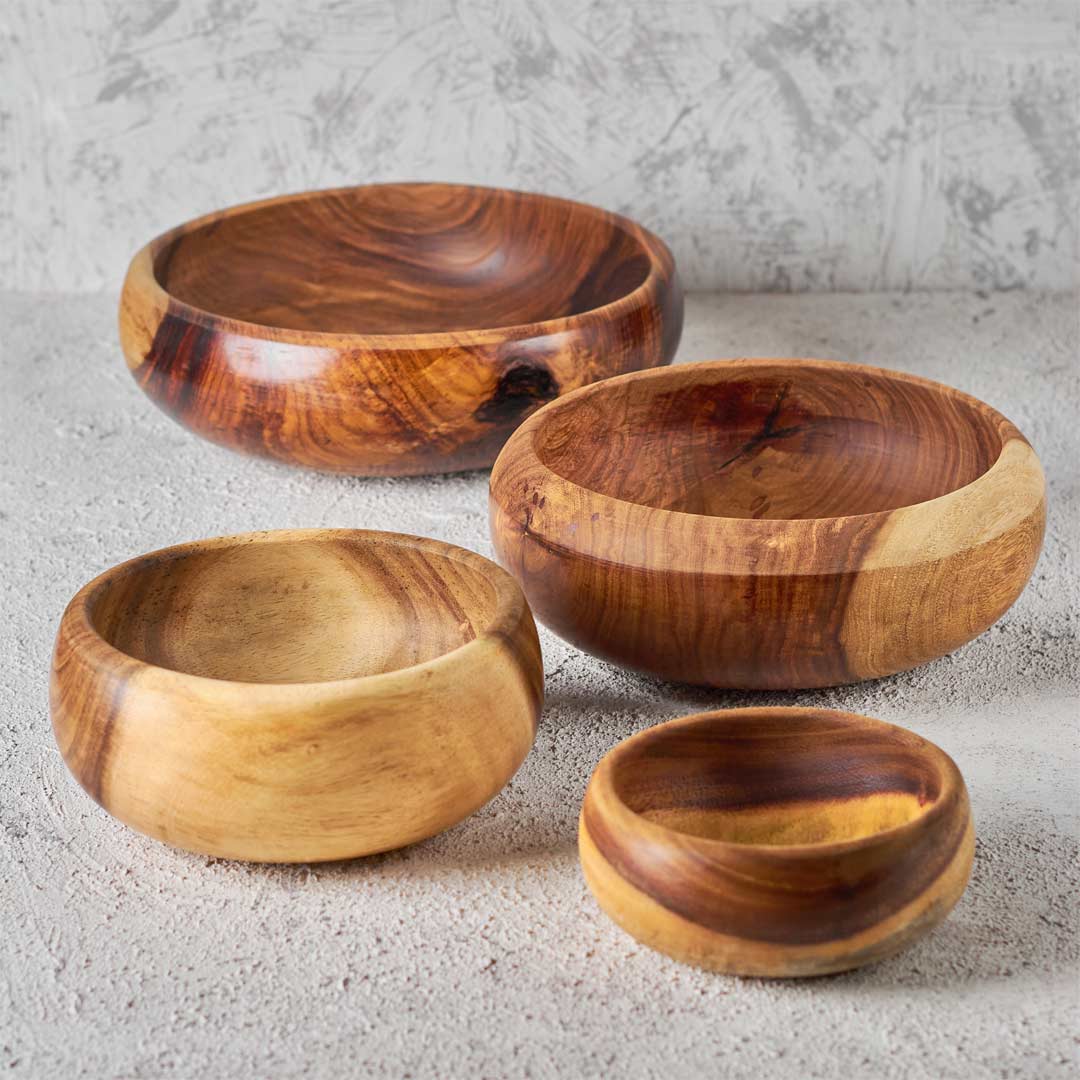 Wooden bowl | Salad | Snacks | Cold & Hot
