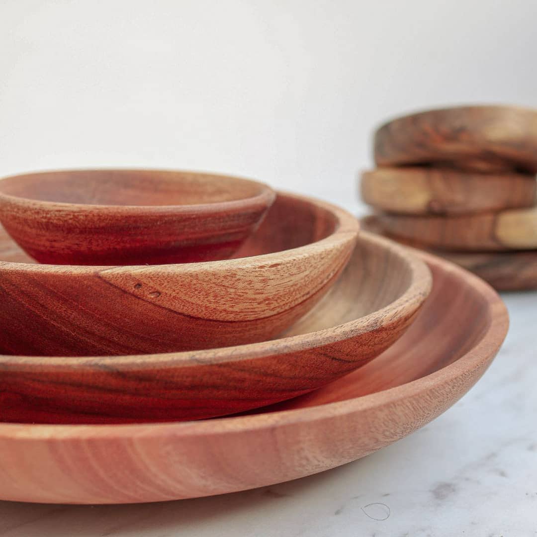 Ramadan wood dishes